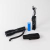 TaffLED Paket Senter LED Cree XM-P50 8000 Lumens + Baterai 18650 + Charger - E17 - Black