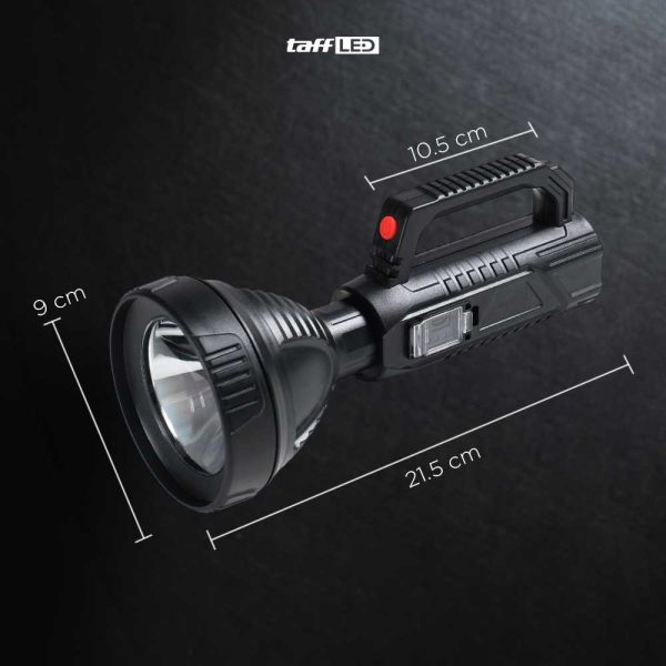 TaffLED Pocketman Senter LED Flashlight Waterproof USB Rechargeable Cree XPE - LH-A08