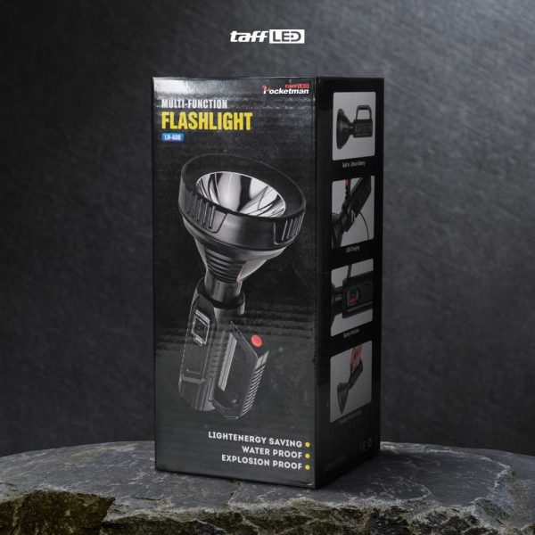 TaffLED Pocketman Senter LED Flashlight Waterproof USB Rechargeable Cree XPE - LH-A08