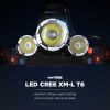 TaffLED Power Headlamp 3 LED 5000 Lumens Cree XM-L - T6 HD-LD