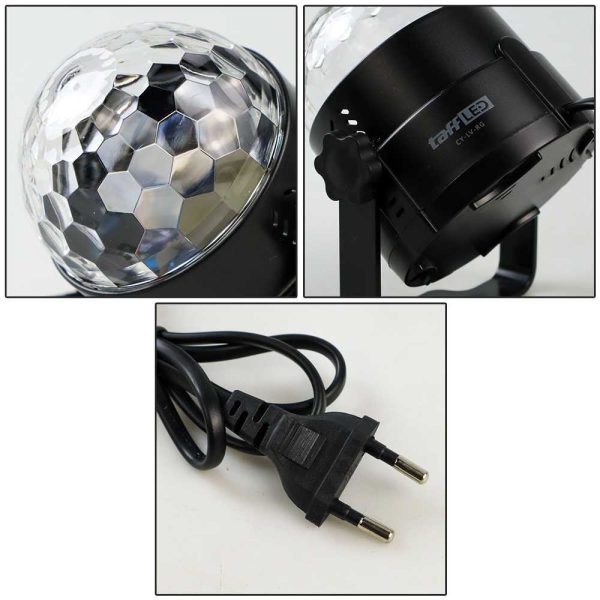 TaffLED Proyektor LED Lampu Disco + Remote Control EU Plug - CY-LV-RG