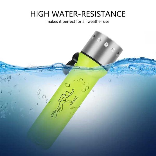 TaffLED Senter Bawah Air Scuba Diving Flashlight Q5 180 Lumens - WY6018