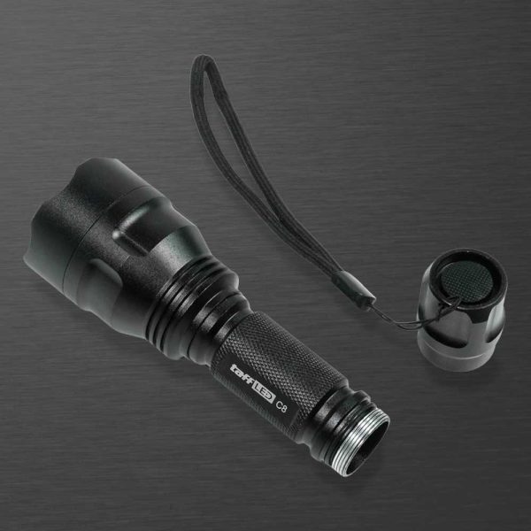 TaffLED Senter LED Flashlight Waterproof Cree Q5 3800 Lumens - C8