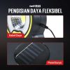 TaffLED Senter LED Lantera Camping COB Solar Panel Work Lights - ZJ-319-A