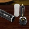 TaffLED Senter LED Long Range Zoom USB Rechargeable P50 -TG-S191-Black