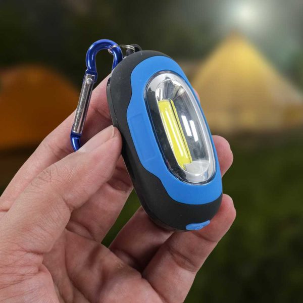 TaffLED Senter LED Mini COB 25 Lumens dengan Karabiner - BM-9402