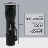 TaffLED Albinaly Senter LED USB Rechargeable Q5 + COB 2300 Lumens - 1517