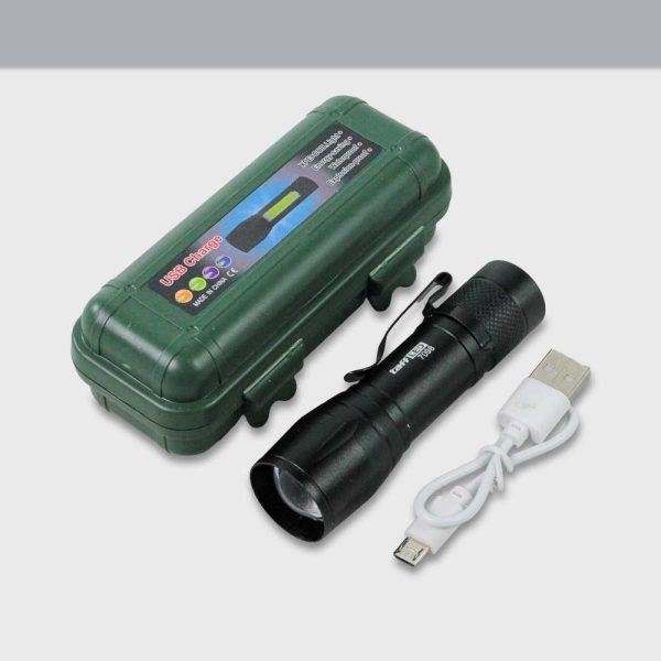 taffled-senter-led-mini-rechargeable-q5-dan-cob-300-lumens-7098 (6) TaffLED Senter LED Mini Battery Rechargeable Q5 + COB 300 Lumens