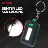 TaffLED Senter LED Model Kunci Mobil COB 450 Lumens - ZK20 - Green