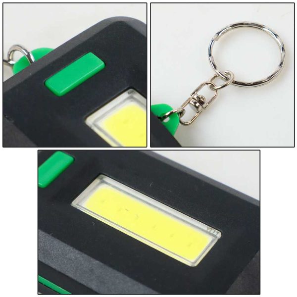 TaffLED Senter LED Model Kunci Mobil COB 450 Lumens - ZK20 - Green
