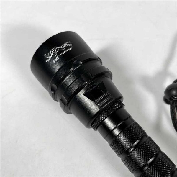 TaffLED Senter LED Scuba Dive Waterproof 200M T6 - TG-S151