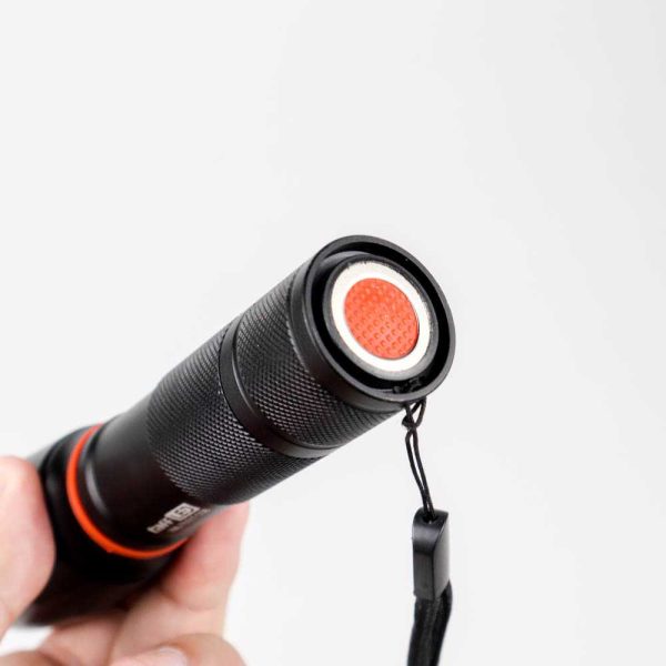 TaffLED Paket Senter LED Torch Cree XM-L T6 8000 Lumens + Charger + Box - E17 COB