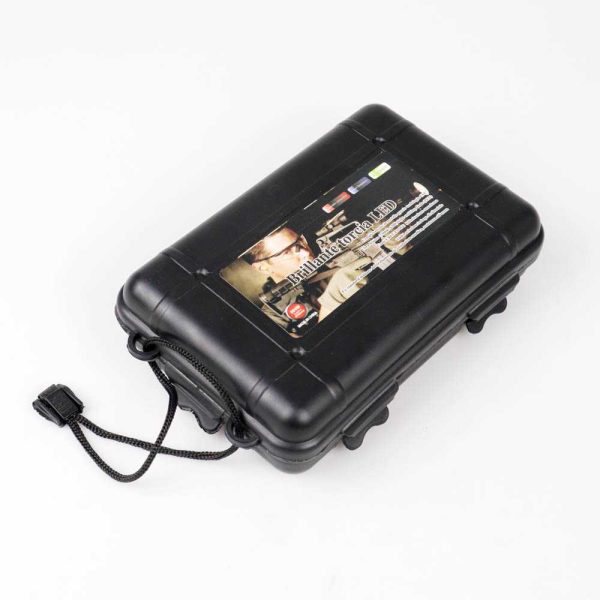 TaffLED Paket Senter LED Torch Cree XM-L T6 8000 Lumens + Charger + Box - E17 COB