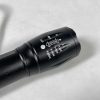 TaffLED Senter LED Tactical USB Rechargable Flashlight Zoomable XML-T6 10000 Lumens - E18u