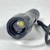 TaffLED Senter LED Tactical USB Rechargable Flashlight Zoomable XML-T6 10000 Lumens - E18u