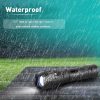 TaffLED Senter LED Tactical USB Rechargable Flashlight Zoomable XML-T6 10000 Lumens - E18u