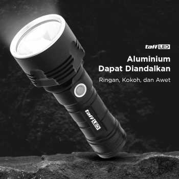 TaffLED Senter LED USB Rechargeable P70 50W - XLMP70