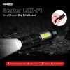 TaffLED Senter LED 3800 Lumens Waaterproof Zoomable Pocketman P1 COB