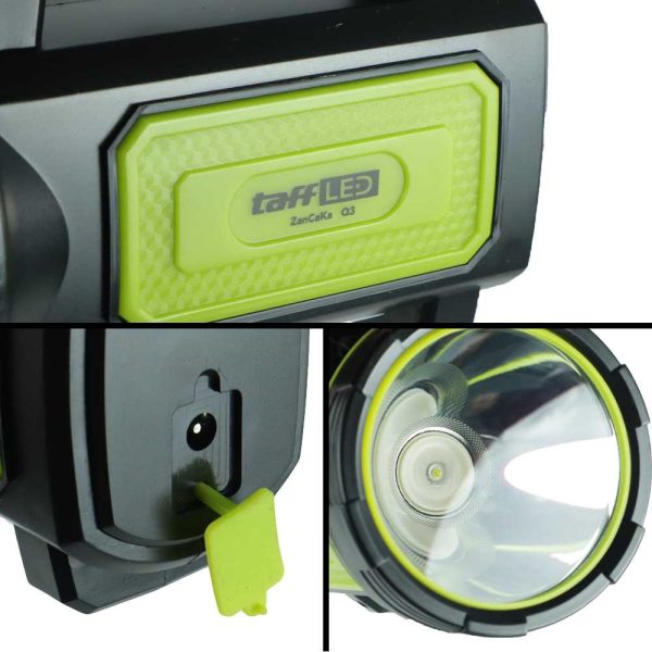 TaffLED ZanCaKa Senter LED Super Bright Rechargeable 10W 13500 Lumens - Q3