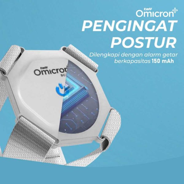 TaffOmicron Smart Body Harness Tali Korektor Postur Punggung - BC200