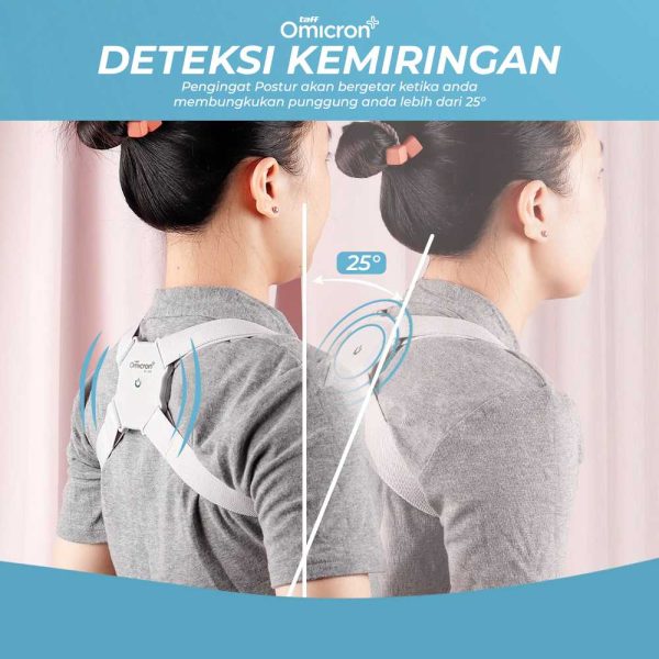 TaffOmicron Smart Body Harness Tali Korektor Postur Punggung - BC200