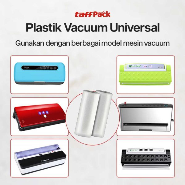 TaffPack Kantong Plastik Vacuum Storage Bag 28x500 cm 1 Roll - VCM