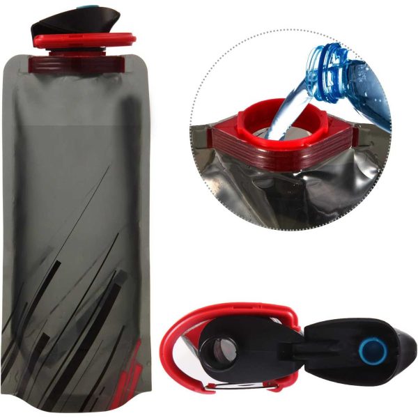TaffSPORT Botol Minum Lipat Camping Hiking Drinking Bottle 700ml - S29