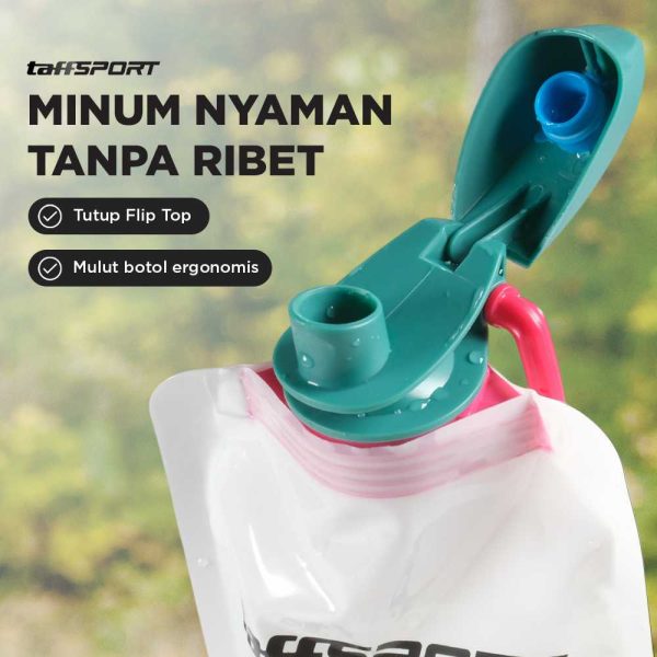 TaffSPORT Botol Minum Lipat Camping Hiking Drinking Bottle 700ml - S29