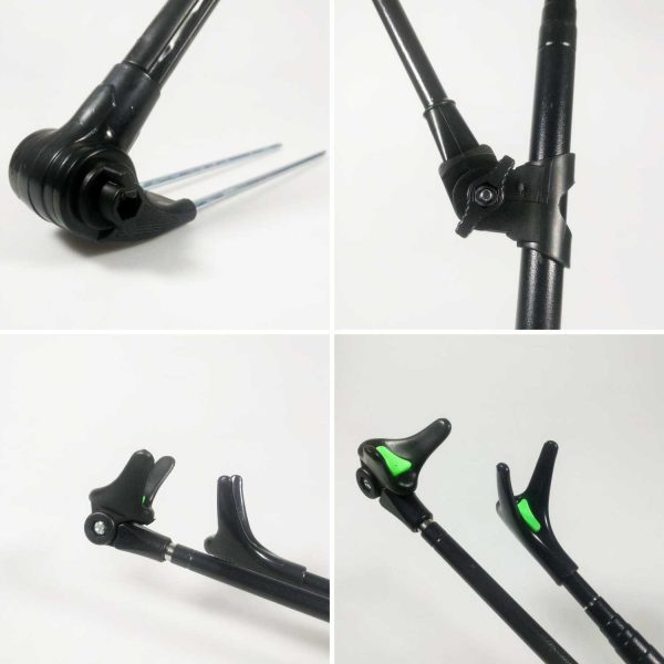 TaffSPORT Bracket Joran Pancing Ikan Adjustable Holder 1.7M - V-003