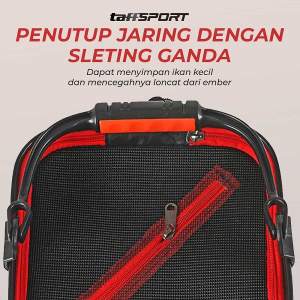 TaffSPORT Ember Lipat Mancing Ikan Folding Bucket Handle - WF126