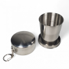 TaffSPORT Gantungan Kunci Gelas Lipat Camping Folded Cup