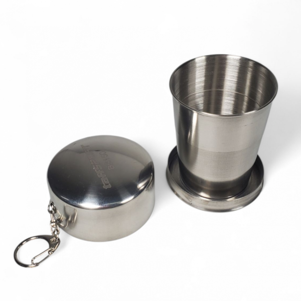 TaffSPORT Gantungan Kunci Gelas Lipat Camping Folded Cup