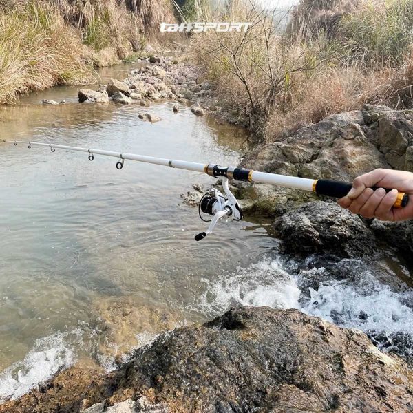 TaffSPORT Joran Pancing Antena Portable Carbon Fiber - CF3000
