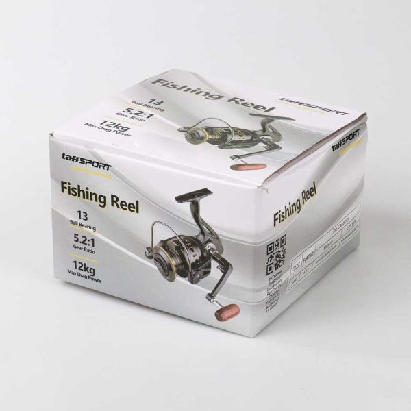 TaffSPORT Gold Sharking Reel Pancing Spinning Fishing 5.2:1 Ball Bearing 13 - BK4000