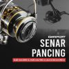TaffSPORT Reel Pancing Spinning Fishing 5.2:1 BB 13 - BK2000