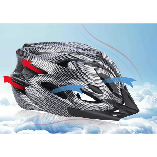 TaffSPORT Helm Sepeda Bicycle Road EPS Foam PVC Shell