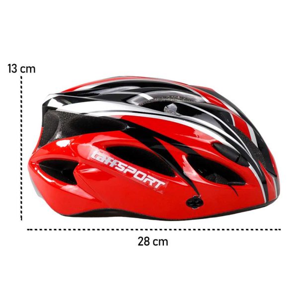 TaffSPORT Helm Sepeda Bicycle Road EPS Foam PVC Shell