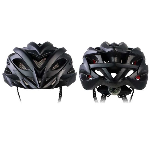 TaffSPORT Helm Sepeda EPS PVC Shell dengan Lampu Backlight - 1105