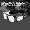 TaffSPORT Kacamata Olahraga Sport Frame Glasses - Hitam