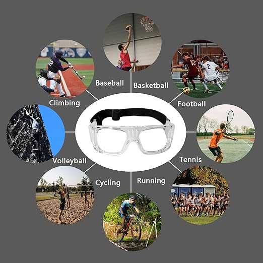 TaffSPORT Kacamata Olahraga Sport Frame Glasses - 9833