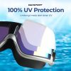 TaffSPORT Kacamata Renang Polarizing Anti Fog UV Protection - GOG-3610 - Black