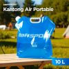 TaffSPORT Kantong Air Minum Portable Camping Water Storage 10L Blue