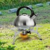 TaffSPORT Kompor Gas Lipat Portabel Camping Stove - WSS-201 - Silver