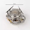 TaffSPORT Kompor Gas Lipat Portabel Camping Stove - WSS-201 - Silver