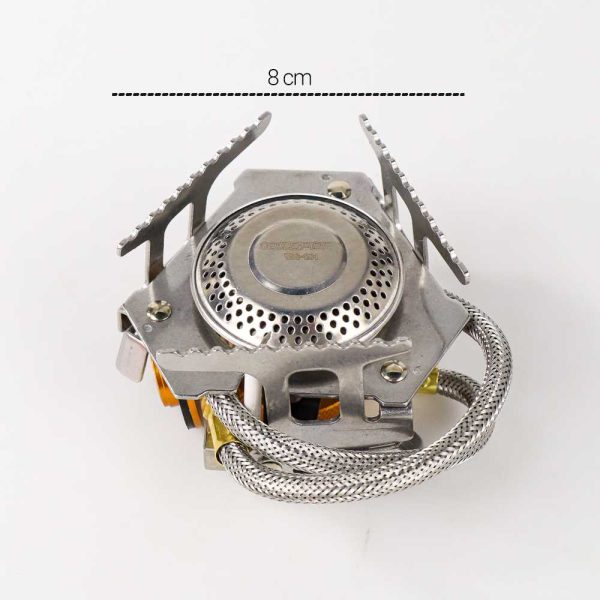 TaffSPORT Kompor Gas Lipat Portabel Camping Stove - WSS-201 - Silver