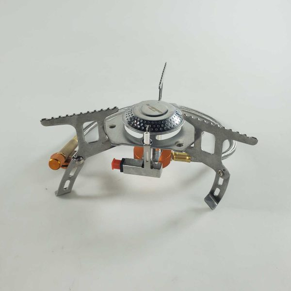 TaffSPORT Kompor Gas Lipat Portabel Camping Stove - WSS-201 - Silver