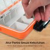TaffSPORT Kotak Perkakas Kail Pancing Tackle Box Waterproof L - DY029