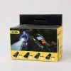 TaffSPORT Lampu Klakson Sepeda LCD Screen Waterproof + Speedometer