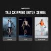 TaffSPORT Lompat Tali Skipping Speed Jump Rope Sports Weight Exercise - JR05
