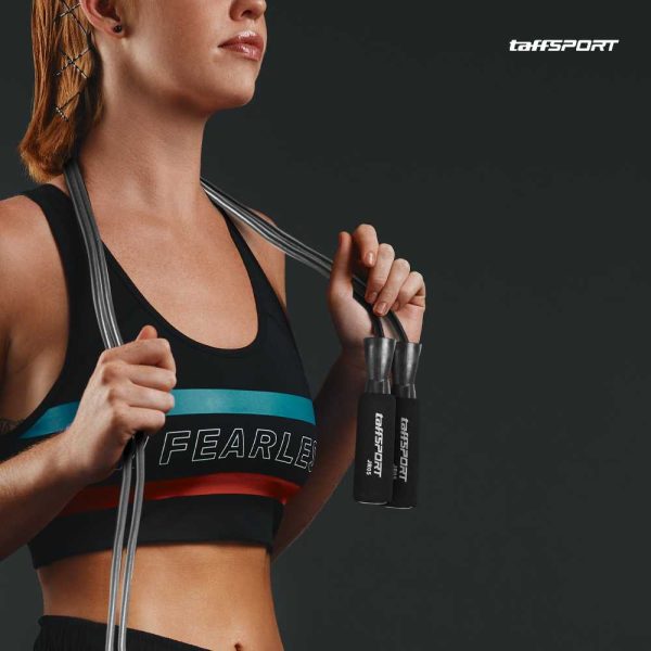 TaffSPORT Lompat Tali Skipping Speed Jump Rope Sports Weight Exercise - JR05